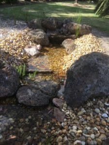 DIY Garden Stream