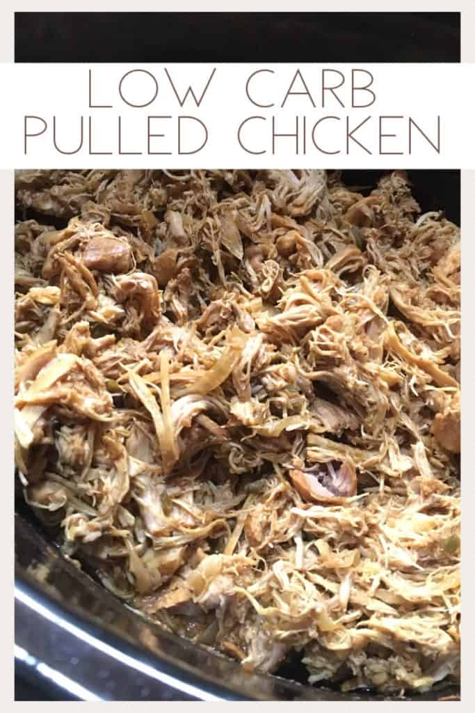 Slow cooker pulled chicken
